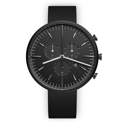 ユニフォームウェアーズ　腕時計　M42　ブラック×ブラックラバー - 腕時計の通販ならワールドウォッチショップ