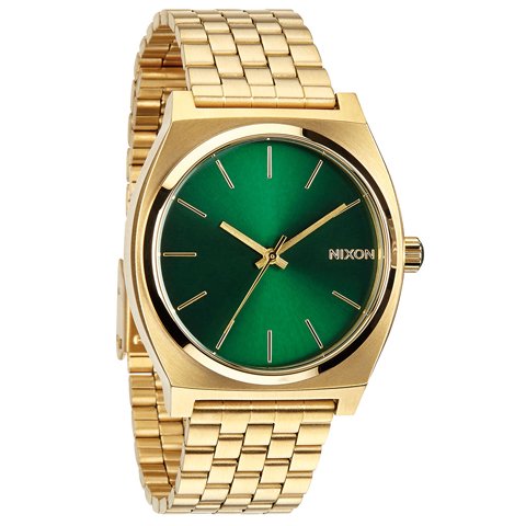 ニクソン　腕時計　タイムテラー　A0451919　サンレイグリーン×ゴールド