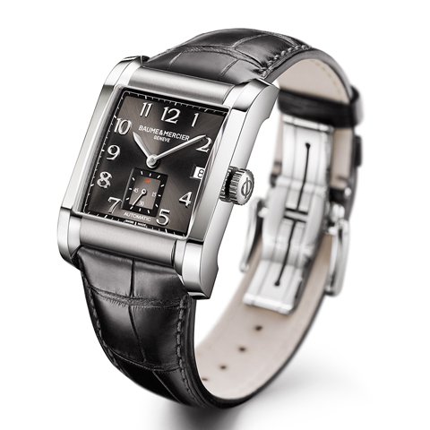ボーム&メルシエ 腕時計 ハンプトン MOA10027 ブラック×ブラックレザー