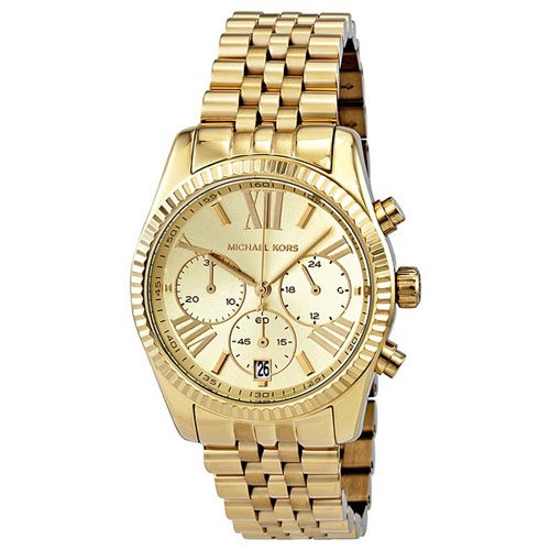 マイケルコース 時計/Michael Kors/レキシントン/MK5556/ゴールドダイアル×ゴールドステンレスベルト - 腕時計の通販なら