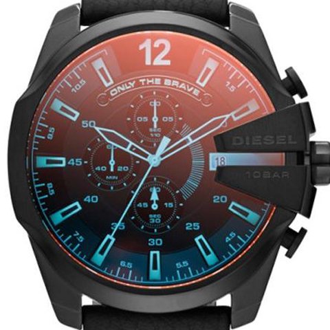 ディーゼル 腕時計 メガチーフ DZ4323 ブラック×ブラック - 腕時計の ...