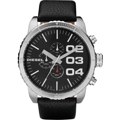 ディーゼル　腕時計　フランチャイズ　DZ4208　ブラック×ブラック - 腕時計の通販ならワールドウォッチショップ