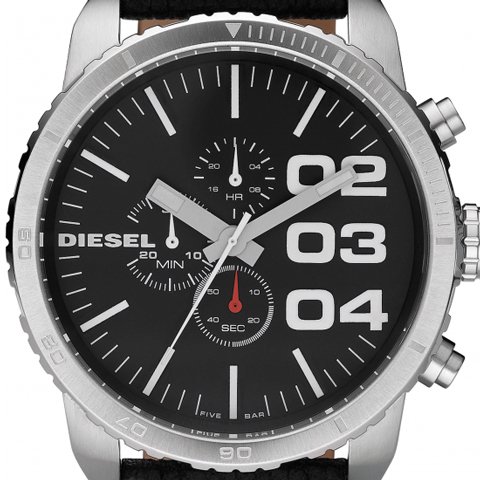 ディーゼル 腕時計 フランチャイズ DZ4208 ブラック×ブラック - 腕時計
