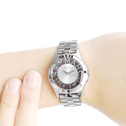 美品⭐︎MARC JACOBSマークジェイコブス腕時計ヘンリースケルトン3291