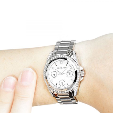 マイケルコース　時計　ブレア　MK5612　シルバー×シルバー - 腕時計の通販ならワールドウォッチショップ