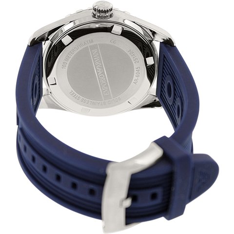 エンポリオアルマーニ　腕時計　スポルティーボ　AR6045　ブルー×ブルー - 腕時計の通販ならワールドウォッチショップ
