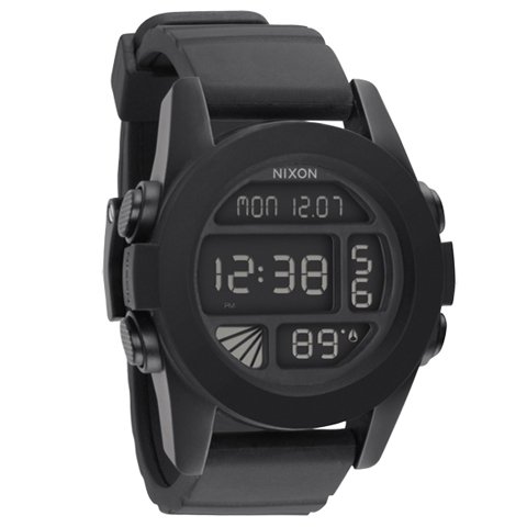 ムーブメントクォーツ電池式NIXON 腕時計 UNIT BLACK NA197000-00