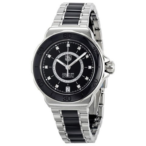 Tag Heuer(タグホイヤー)　レディース腕時計　フォーミュラ1　WAU2210.BA0859　ブラック×ツートン　 -  おしゃれな腕時計ならワールドウォッチショップ