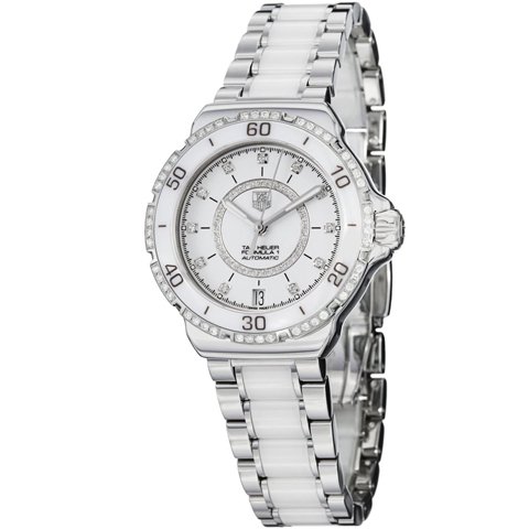 Tag Heuer(タグホイヤー)　レディース腕時計　フォーミュラ1　WAU2213BA0861　ホワイト×ツートン　 -  おしゃれな腕時計ならワールドウォッチショップ