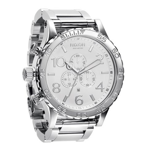 ニクソン 腕時計 51-30 A083488 ホワイト×シルバー - 腕時計の通販 