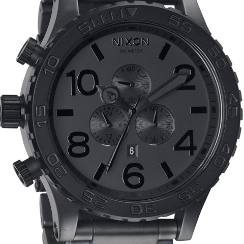 ニクソン 腕時計　51-30　A0831062　マットガンメタル×マットブラック - 腕時計の通販ならワールドウォッチショップ
