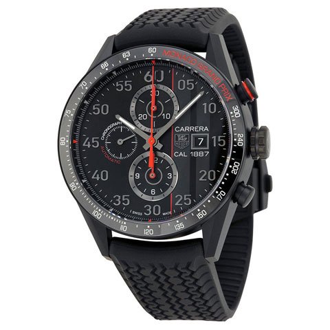 Tag Heuer(タグホイヤー) カレラ モナコグランプリ 時計 ブラック×ブラック- おしゃれな腕時計 ならワールドウォッチショップ