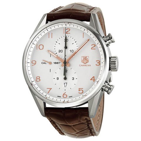 Tag Heuer(タグホイヤー)　カレラ　時計　CAR2012.FC6236　シルバー×ブラウン- おしゃれな腕時計ならワールドウォッチショップ