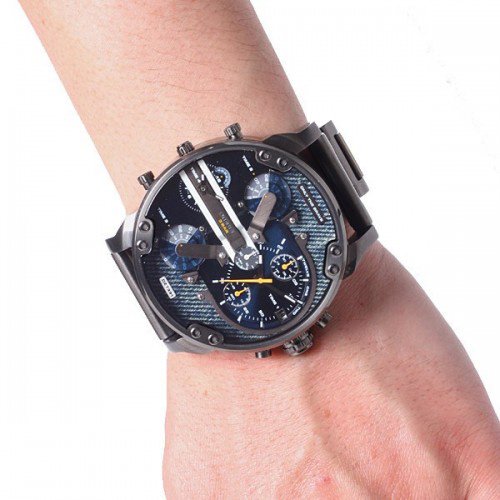 ディーゼル/時計/ミスターダディー/DZ7331/デニムダイアル×ブラックステンレスベルト- 腕時計の通販ならワールドウォッチショップ
