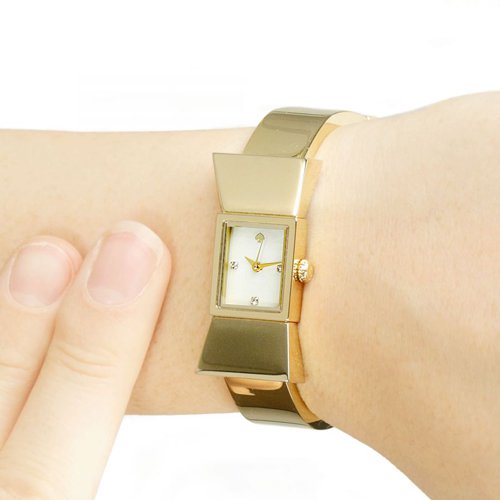 ケイトスペード 腕時計 1YRU0070 カーライル ホワイト×ゴールド