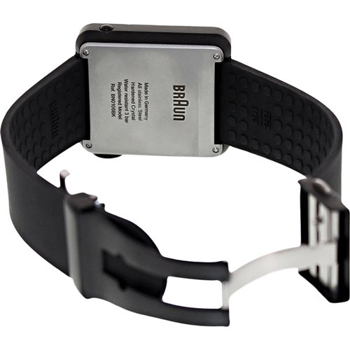 ブラウン|Braun 時計/デジタルウォッチ/レトロデザイン/BN0106BKBKG/オールブラック×ブラックラバーベルト - 腕時計 の通販ならワールドウォッチショップ