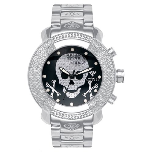 Aqua Master. Watch deals diamond black