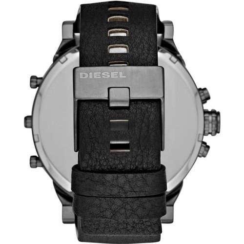 ディーゼル/Diesel/時計/ミスターダディー/DZ7348/ブラックダイアル×カーボンコーティングケース×ブラックレザーベルト-  腕時計の通販ならワールドウォッチショップ