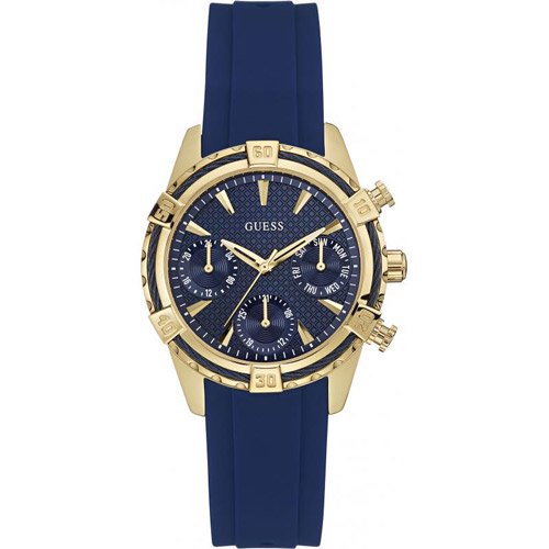 ゲス　腕時計　レディース　カタリナ　W0562L2　ネイビーダイアル×ネイビーラバーベルト- 腕時計の通販ならワールドウォッチショップ