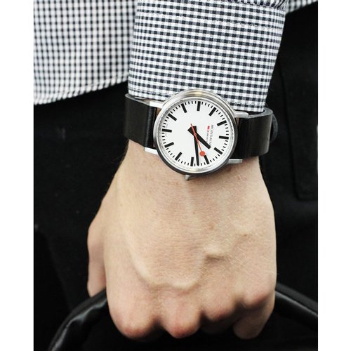モンディーン 腕時計 メンズ ストップトゥーゴー A512-30358-16SBB ...