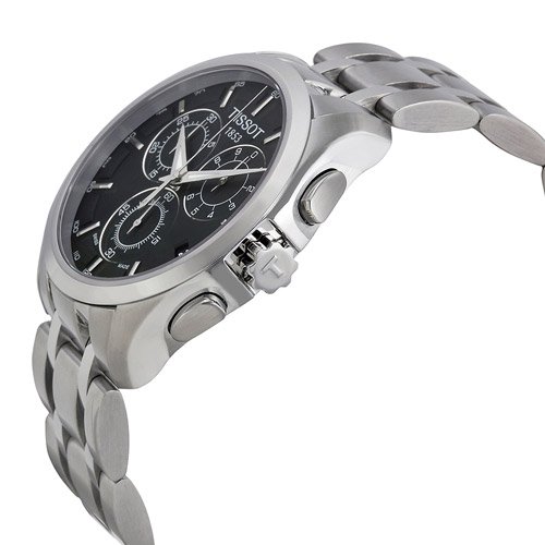 ティソ　腕時計　T-トレンド　クチュリエ　T035.617.11.051.00　ブラックダイアル×ステンレスベルト-  腕時計の通販ならワールドウォッチショップ