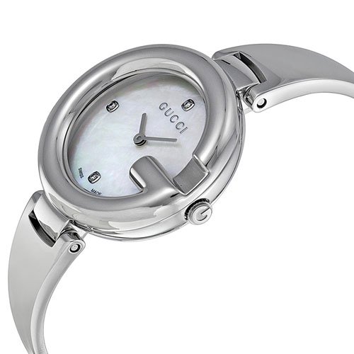 グッチ　腕時計　レディース　グッチシマ　YA134303　マザーオブパールダイアル×ステンレスベルト- 腕時計の通販ならワールドウォッチショップ