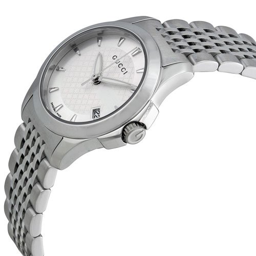 グッチ 腕時計 レディース G-タイムレス YA126501 シルバーダイアル