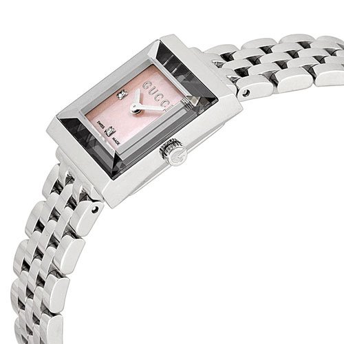 グッチ 腕時計 レディース G-フレーム YA128401 ピンク 