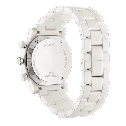 グッチ/Gucci/時計/メンズ/G-クロノ/YA101353/ホワイトダイアル/ホワイトセラミックベルト- 腕時計の通販ならワールドウォッチショップ