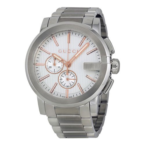グッチ　腕時計　メンズ　G-クロノ　YA101201　シルバーダイアル×ステンレスベルト - 腕時計の通販ならワールドウォッチショップ