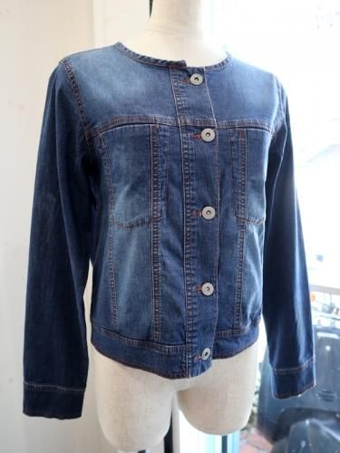 Cynical ストレッチノーカラーgジャン デニム色 Carry On 通販サイト Cynical ストレッチノーカラーgジャン デニム色 Carry On 通販サイト