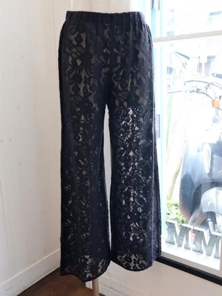 コットンレースレイヤードパンツ - Carry On ONLINE STORE