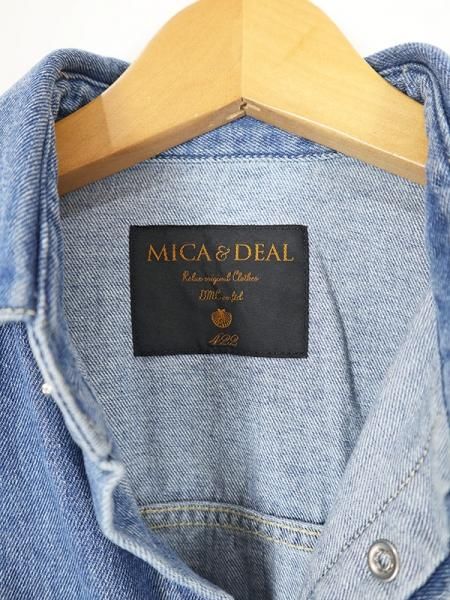 MICA&DEAL】オーバーサイズデニムシャツ - Carry On ONLINE STORE