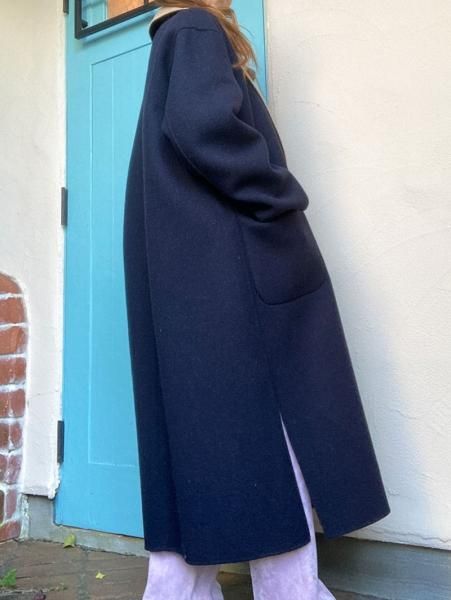 QTUME】ダブルリバーウールテーラードロングコート - Carry On ONLINE