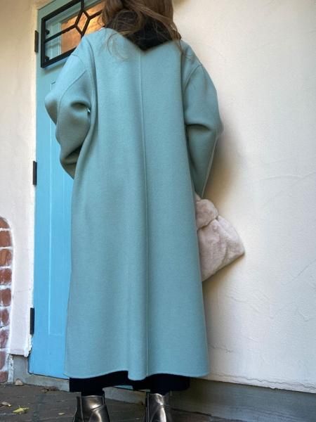 QTUME】ダブルリバーウールテーラードロングコート - Carry On ONLINE