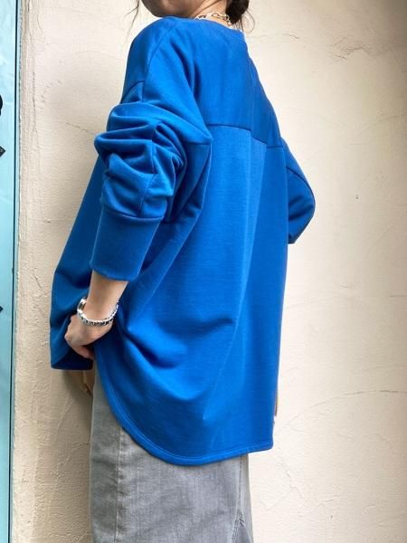 MICA&DEAL】ロゴプリント裏毛プルオーバー【Made in japan