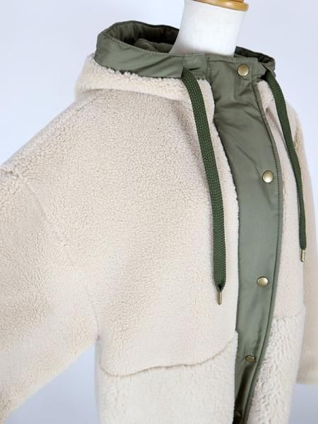 MICA&DEAL】フーデットボアコート - Carry On ONLINE STORE