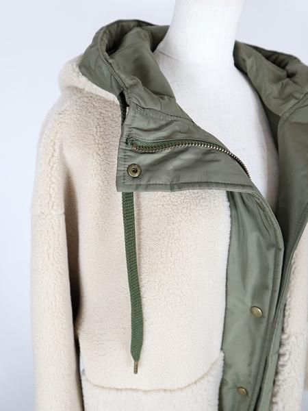 MACPHEE リサイクルボア フーデッドコート MACPHEE リサイクルボア フーデッドコート ジャケット・アウター