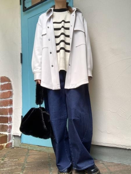 ちゅみＬＬ白黒パネルボーダー背コットンレース切替Ｔシャツ QTUME】パネルボーダーニット - Carry On ONLINE STORE