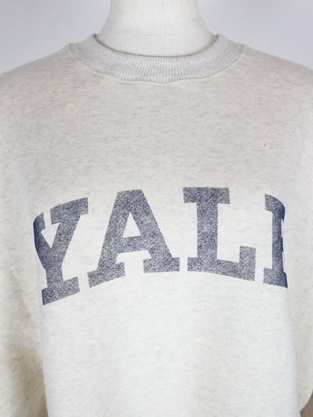 【MICA&DEAL】YALE Univ.裏起毛ロゴプリントスエット【Made in japan】 - Carry On ONLINE STORE