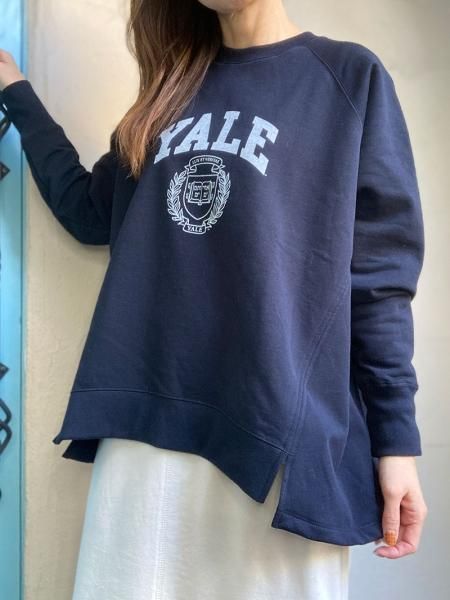 MICA&DEAL】YALE Univ. 裏起毛バックフレアスエット【Made in
