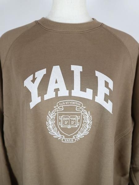 アメリカ通販ファッション MICA&DEAL】YALE Univ. in 裏起毛バックフレアスエット【Made トップス