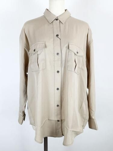公式限定 福袋 - 公式通販オンラインショップ MICA&DEAL】ミリタリーワークシャツ - STORE ONLINE On Carry シャツ+ブラウス(長袖+七分)