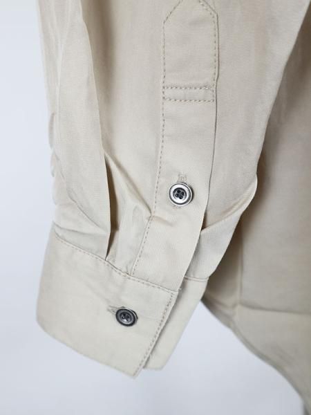 国内外の人気集結！ MICA&DEAL】ミリタリーワークシャツ - STORE ONLINE On Carry シャツ+ブラウス(長袖+七分)