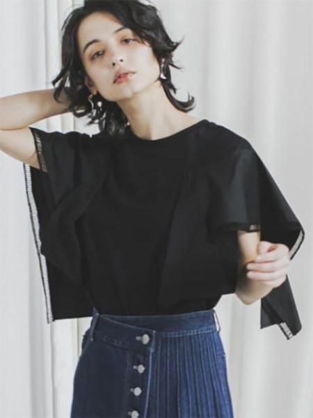 Lallia Mu】オリガミスリーブカットソー - Carry On ONLINE STORE