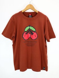 【DOUBLE STANDARD CLOTHING】フライスピクセルドットチェリーTEE【Made in Japan】