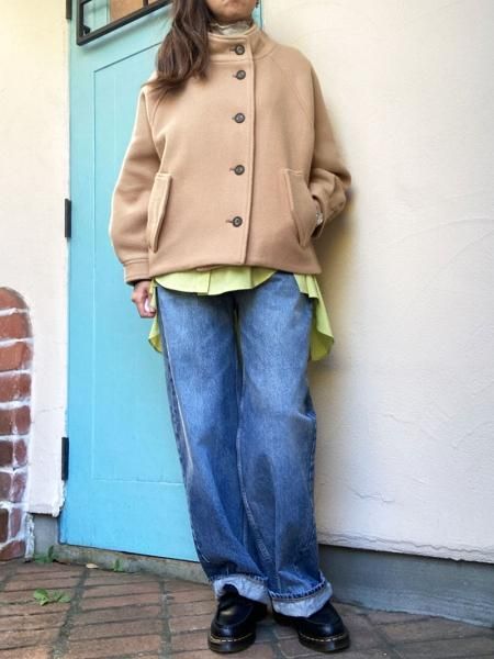 DOUBLE STANDARD CLOTHING】13オンスハイウェストストレート