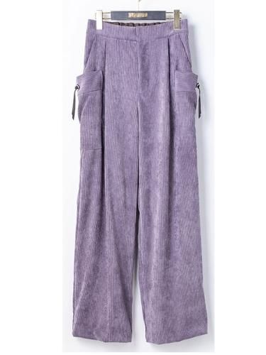 Lallia Muデニムサスペンダー サイドポケットパンツ アウトポケットチェックサスペンダーパンツ – Lallia Mù