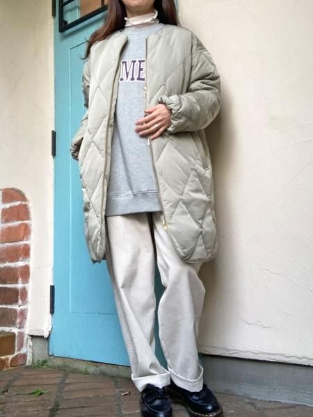 ACUTA】グリーンダウンダイヤキルトコート - Carry On ONLINE STORE