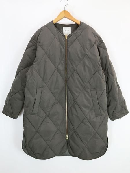 ACUTA】グリーンダウンダイヤキルトコート - Carry On ONLINE STORE